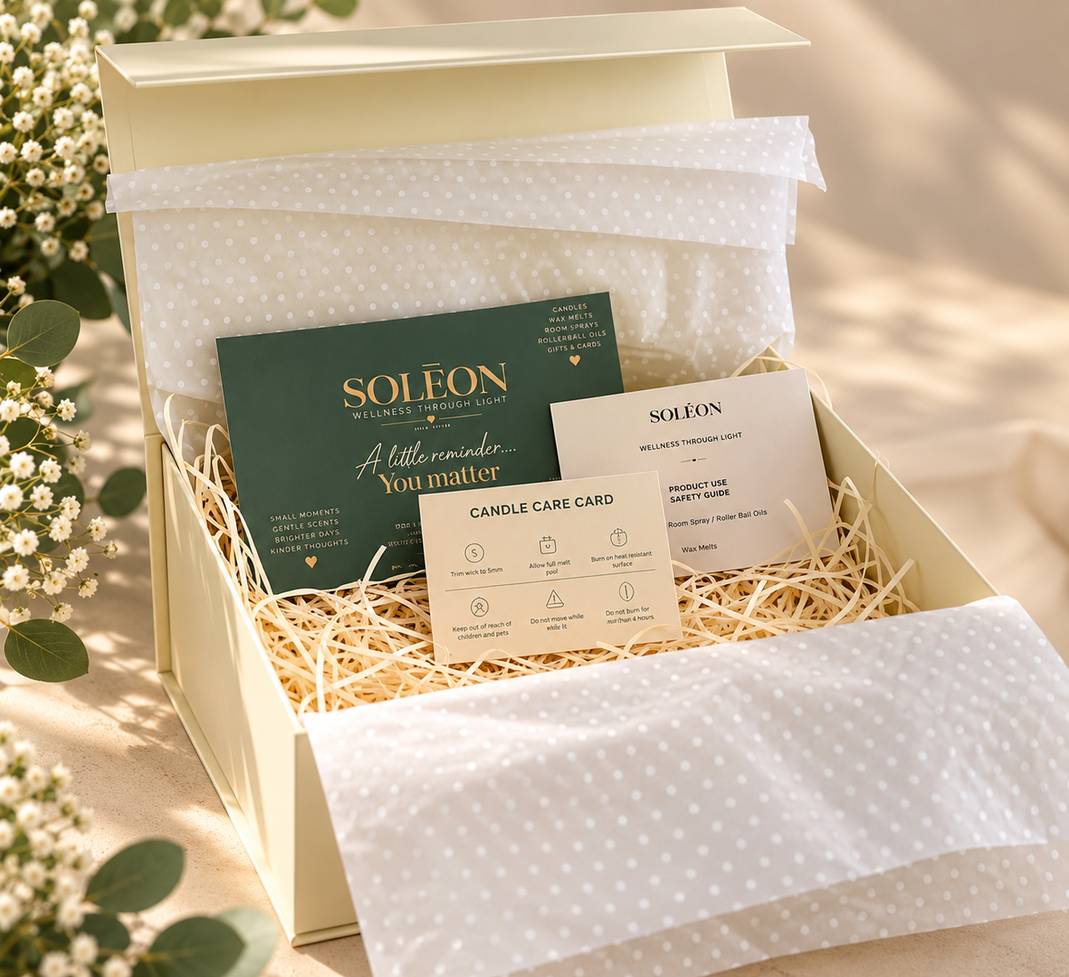 SOLÉON Gift Box Presentation