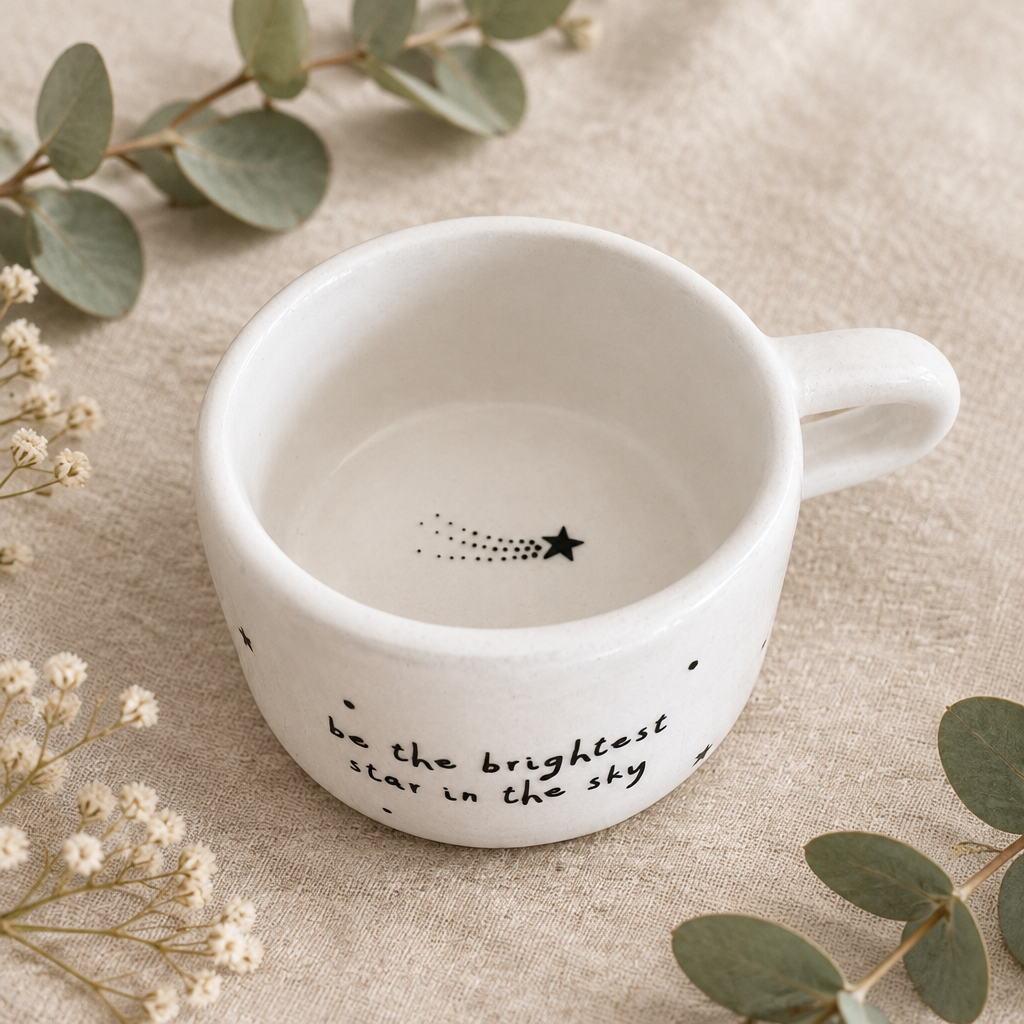 Brightest Star Tealight Holder – interior overhead view