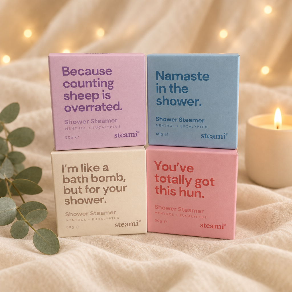 Steami Shower Steamers – SOLÉON Styled Product Image